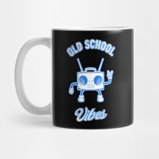 Old School Vibes Retro Beat Box Music Mug